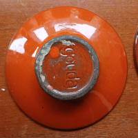 Kaarsenstandaard Gouda in oranje