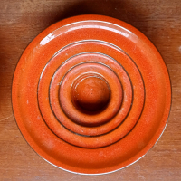 Kaarsenstandaard Gouda in oranje