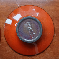 Kaarsenstandaard Gouda in oranje