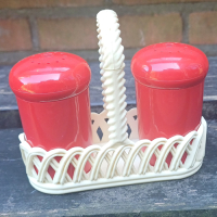 Peper stelletje Emsa met twee busjes in het rood