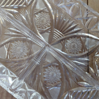 Kristallen schaal Bohemia