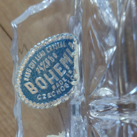 Kristallen schaal Bohemia