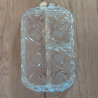 Kristallen schaal Bohemia