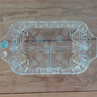 Kristallen schaal Bohemia