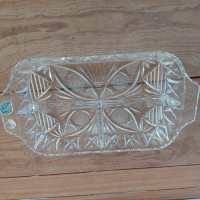 Kristallen schaal Bohemia