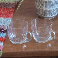 Vintage kristallen theeglazen