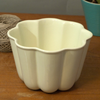 Vintage puddingvorm beige