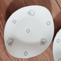 Vintage vlees- of kaaschaaltjes van WEBA Amsterdam