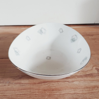 Vintage ovale saladeschaal van WEBA Amsterdam