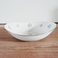 Vintage ovale saladeschaal van WEBA Amsterdam
