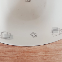 Vintage ovale saladeschaal van WEBA Amsterdam