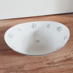 Vintage ovale saladeschaal van WEBA Amsterdam