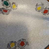 Bonbonschaaltje met diverse motiefjes vintage