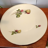 Gebakstel Winterling Bavaria met 8 schoteltjes en bloemmotief