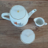Vintage servies met bladmotief Seltmann Weiden Bavaria