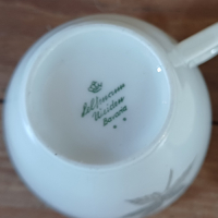 Vintage servies met bladmotief Seltmann Weiden Bavaria