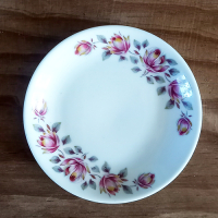 Vintage lekbakjes met bloemmotief Bavaria W. Germany