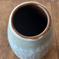 Vintage vaasje W. Germany met grijstinten