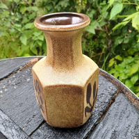 Vintage vaasje met handvat West Germany Scheurich