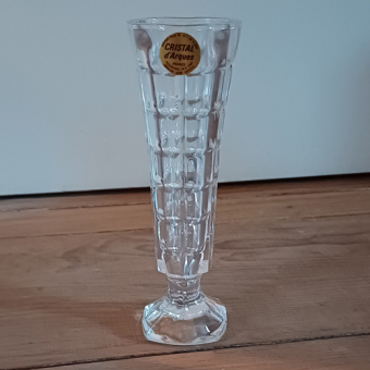 Vintage kristallen vaasje Cristal d'Arques