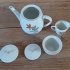 Vintage servies met bladmotief Seltmann Weiden Bavaria