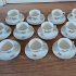 Vintage servies met bladmotief Seltmann Weiden Bavaria