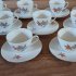 Vintage servies met bladmotief Seltmann Weiden Bavaria